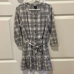 Gap plaid dress